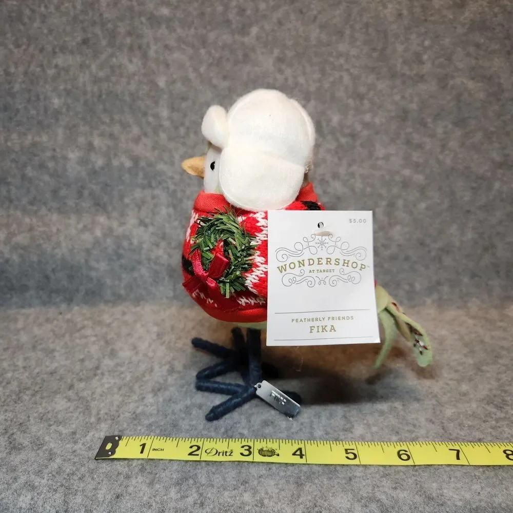 Target Wondershop Holiday 2022 Fika Christmas Wreath Bird Featherly Friends